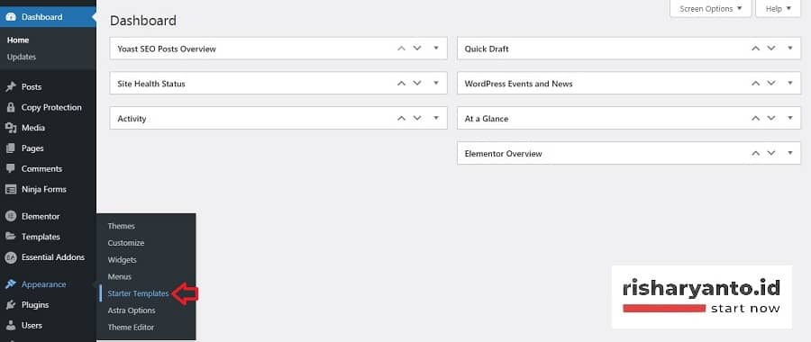 Astra Starter Template