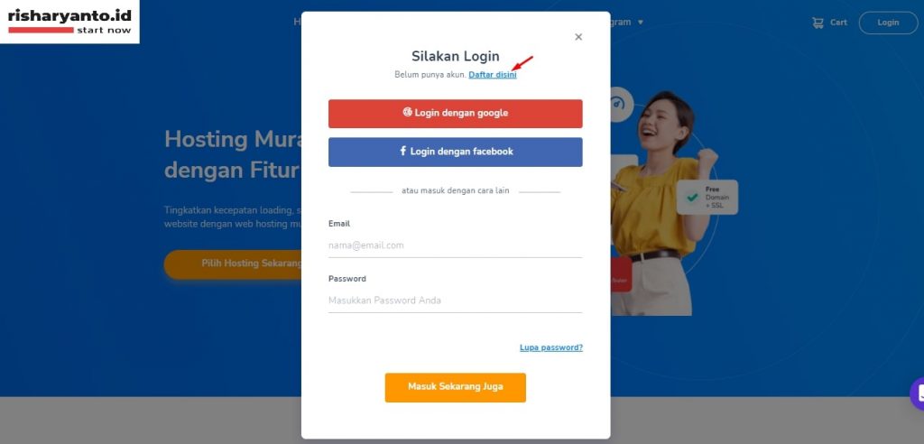klik Daftar Disini